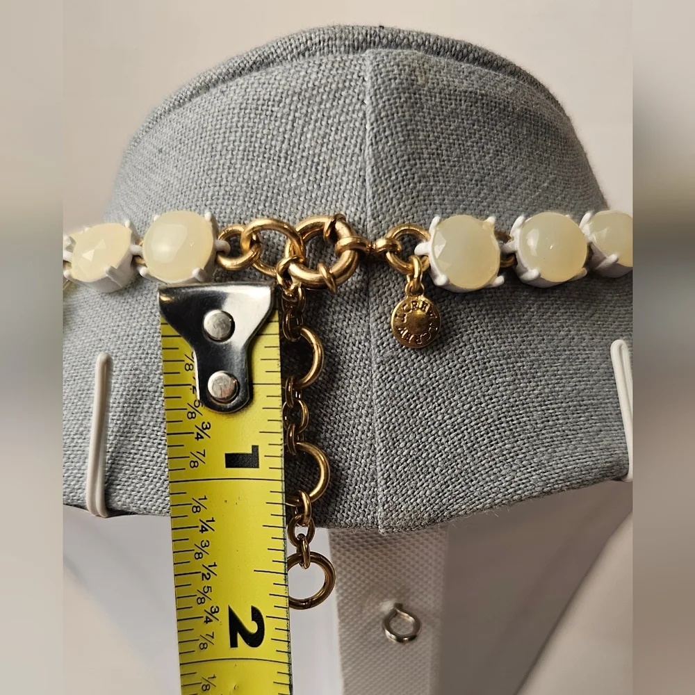 [J. CREW] Candy Gem Collection Opaque Cream◇Off White Translucent Stones
